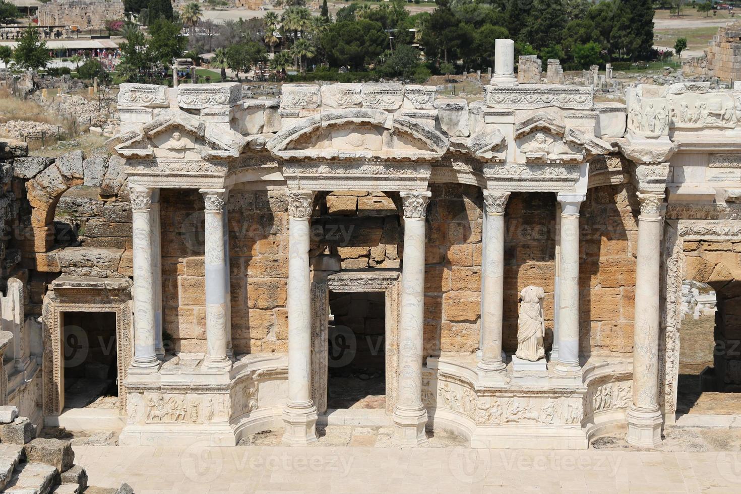 théâtre de hierapolis en turquie photo