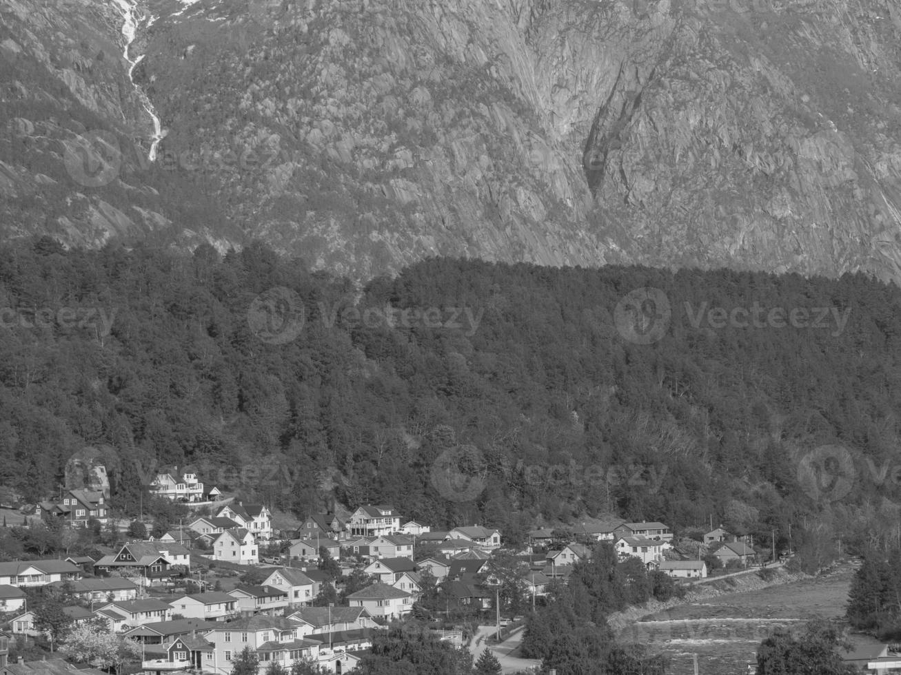 eidfjord en norvège photo