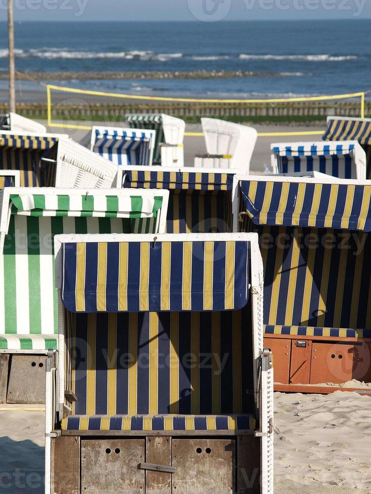 l'île de wangerooge en allemagne photo