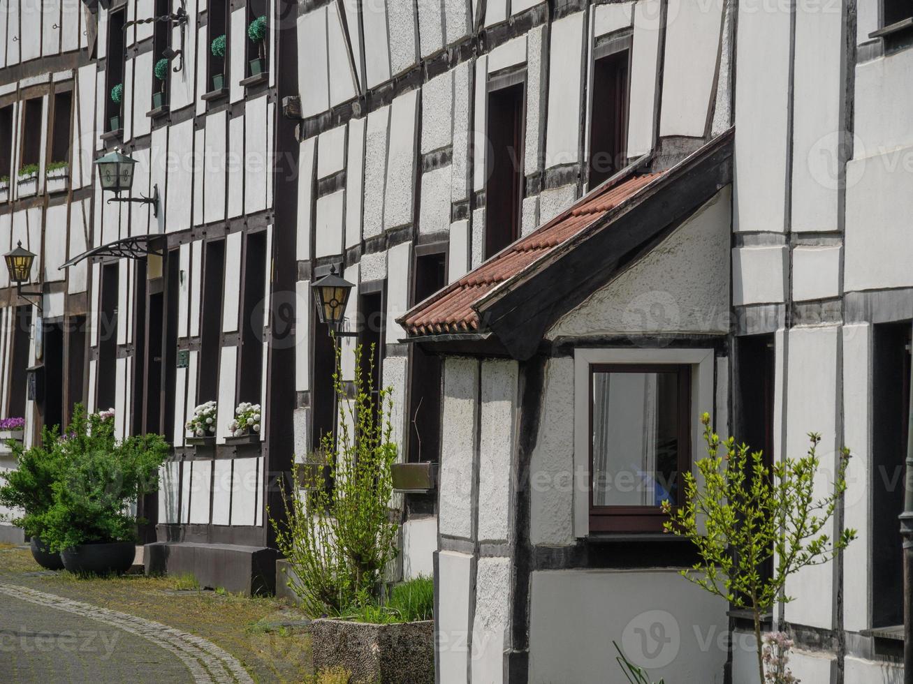 village de westerholt dans la région de la ruhr allemande photo