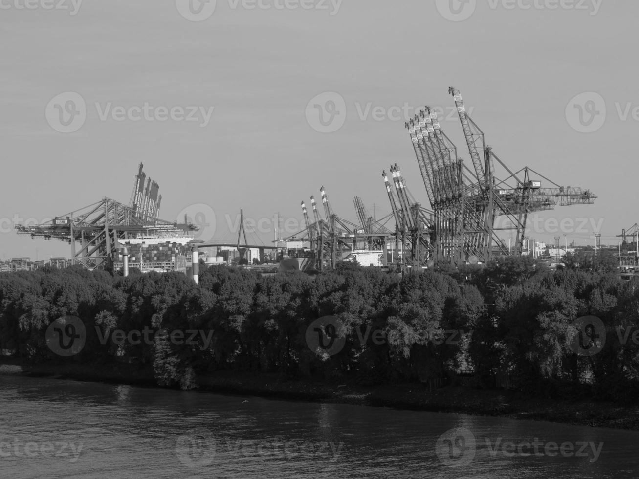 hambourg et l'elbe photo