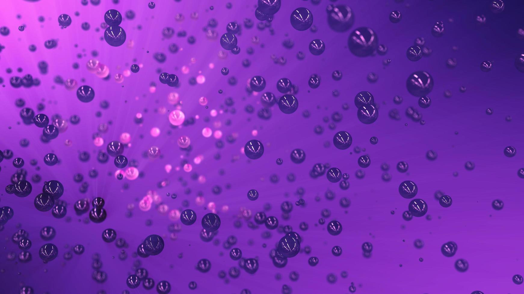 arrière-plan abstrait dans des tons violets sous forme de bulles photo