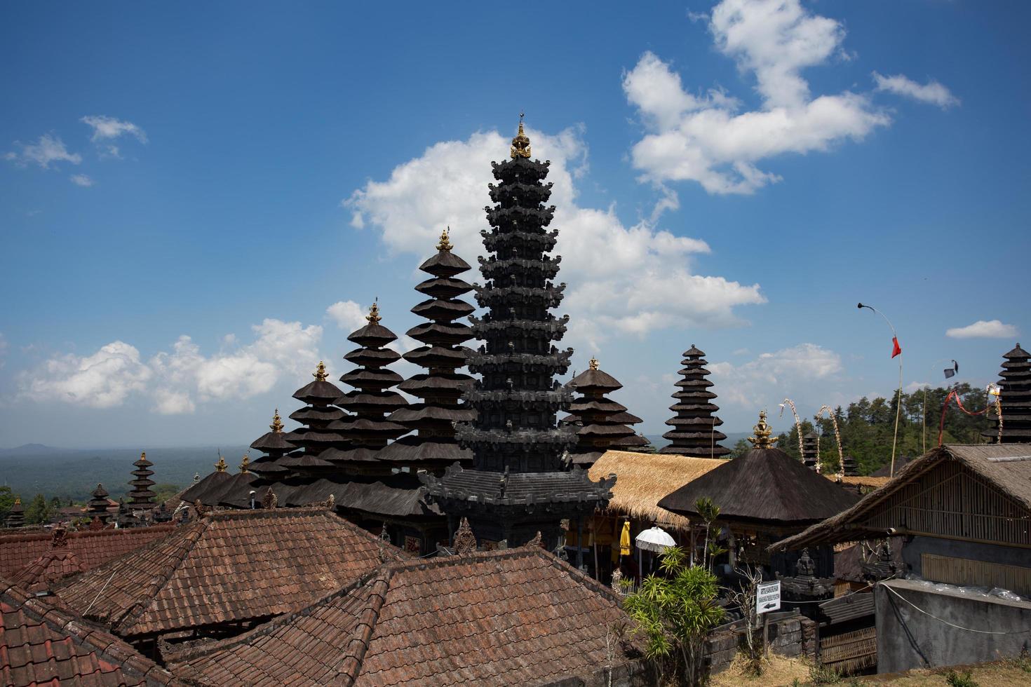 complexe besakih pura penataran agung, temple hindou de bali, indonésie photo