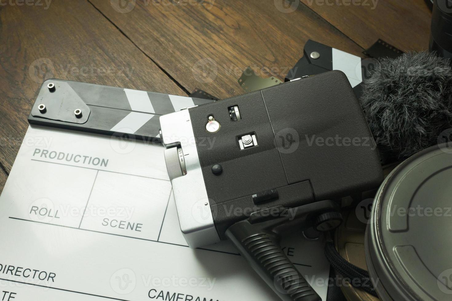 production cinématographique dans les coulisses de l'image à plat pour l'arrière-plan. photo