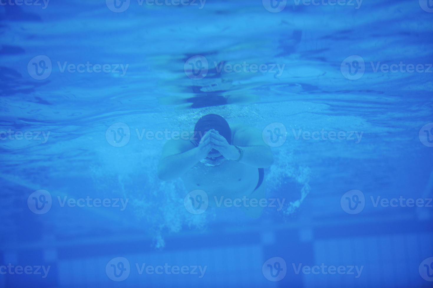 piscine sous l'eau photo