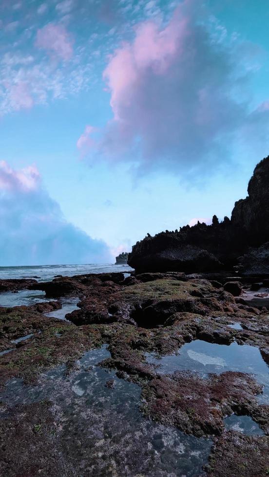 belle vue sur la plage photo