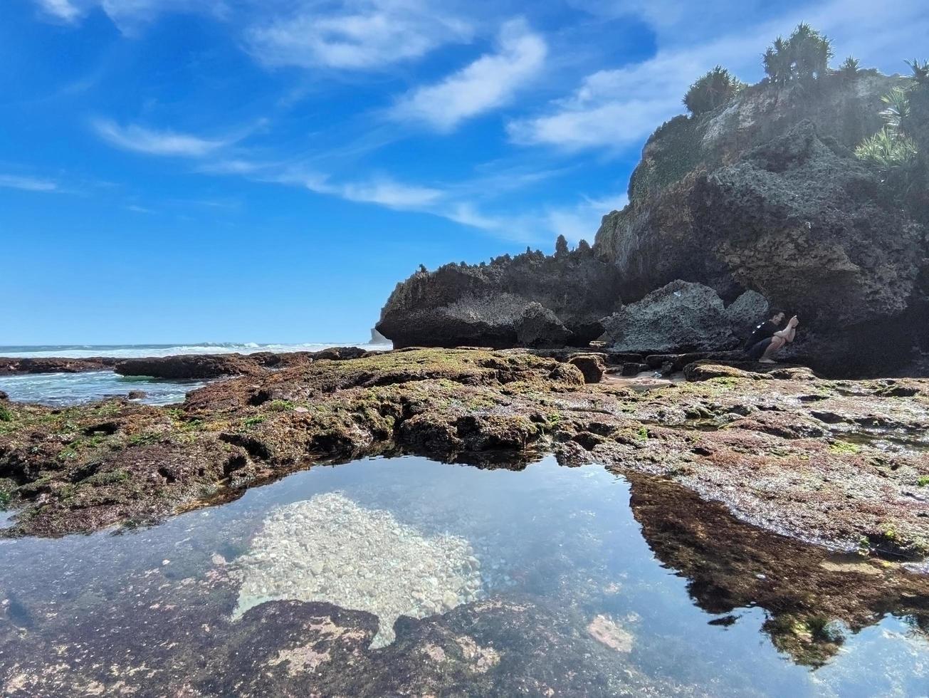 belle vue sur la plage photo