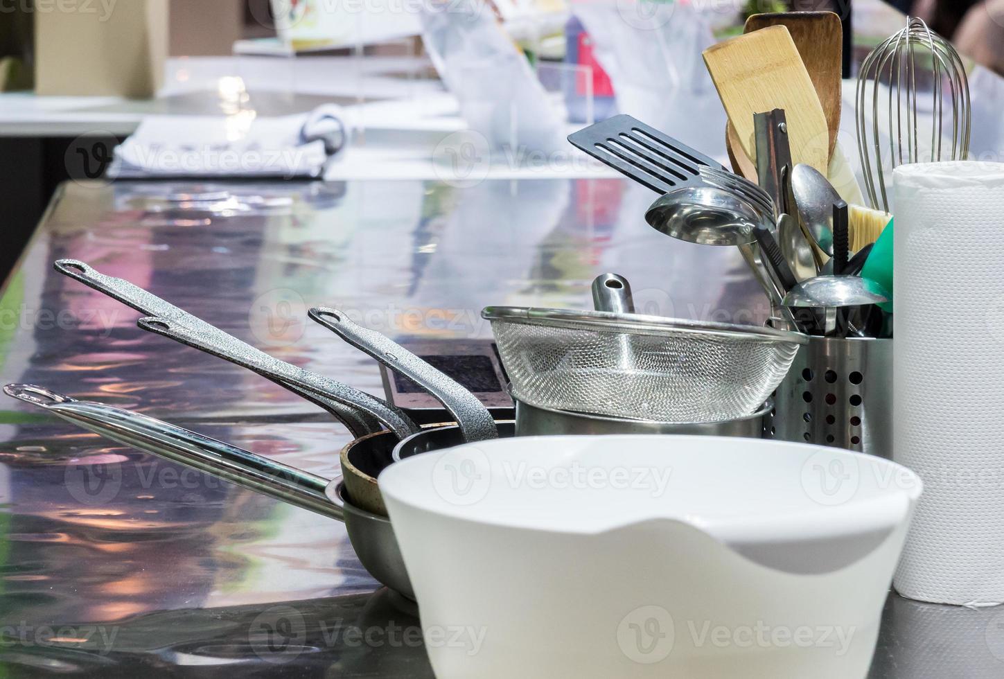 l'équipement de la cuisine. photo