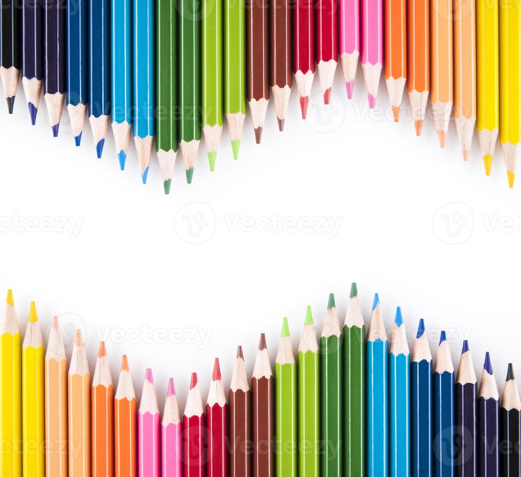 crayons de couleur photo