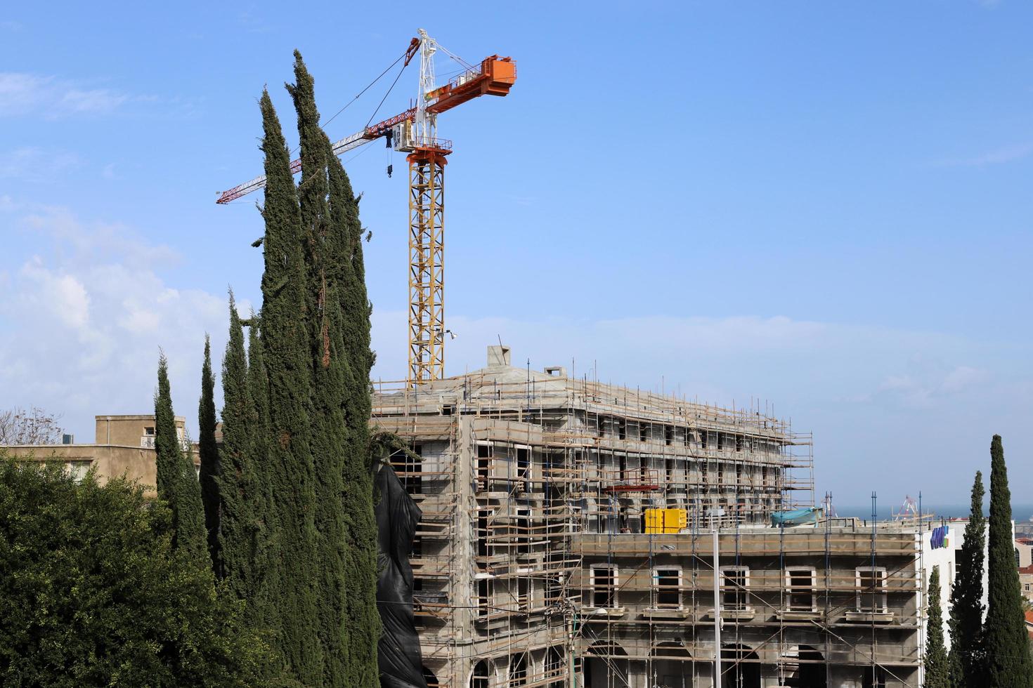 tel aviv israël 12 décembre 2019. travail et outils de travail en israël. photo