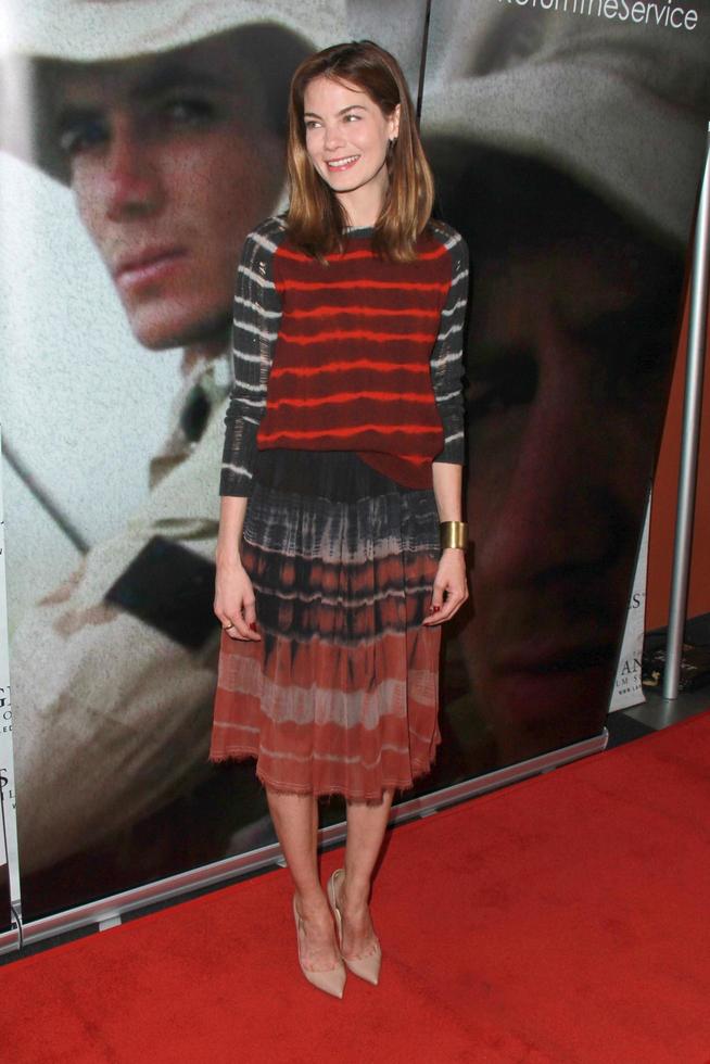 los angeles, 11 février - michelle monaghan à la projection de ce que j'aime me détruit dans une école de cinéma de los angeles le 11 février 2015 à los angeles, ca photo