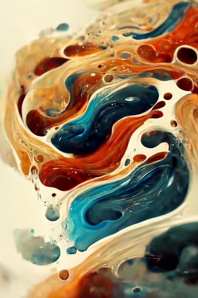 fond de peinture liquide abstraite photo