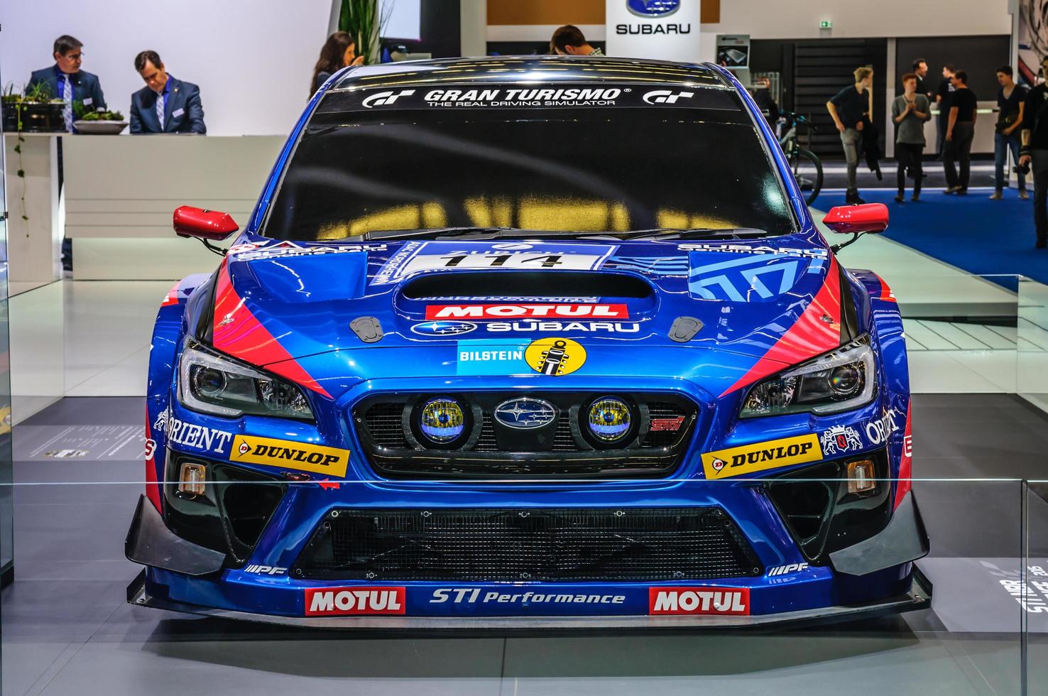 francfort - sept 2015 défi subaru sti nbr présenté à iaa photo