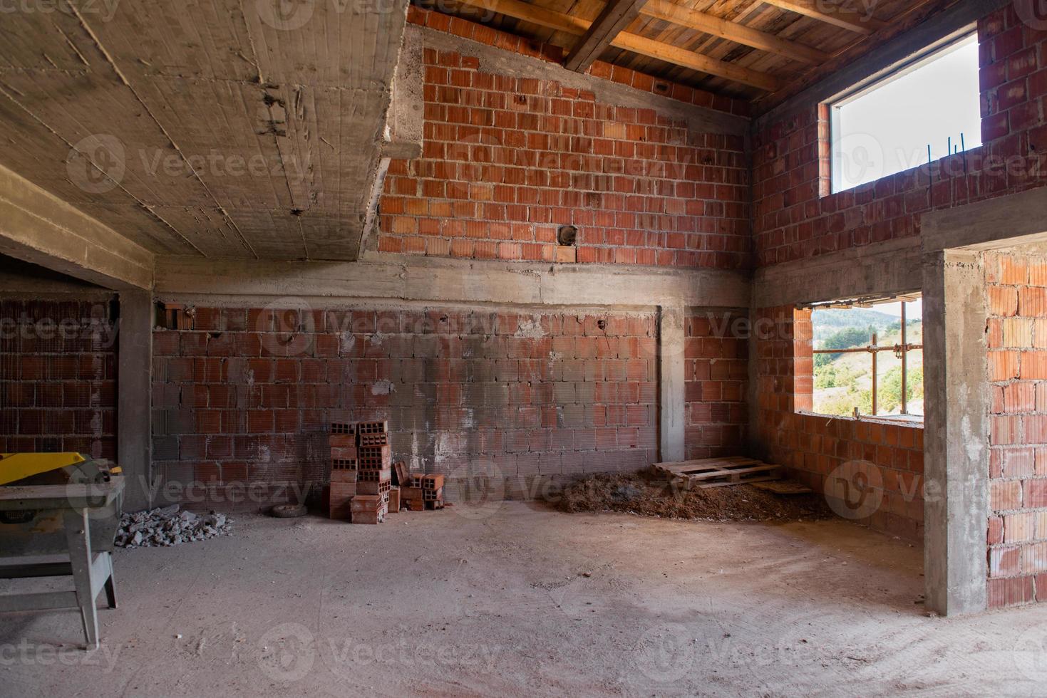 intérieur du chantier photo