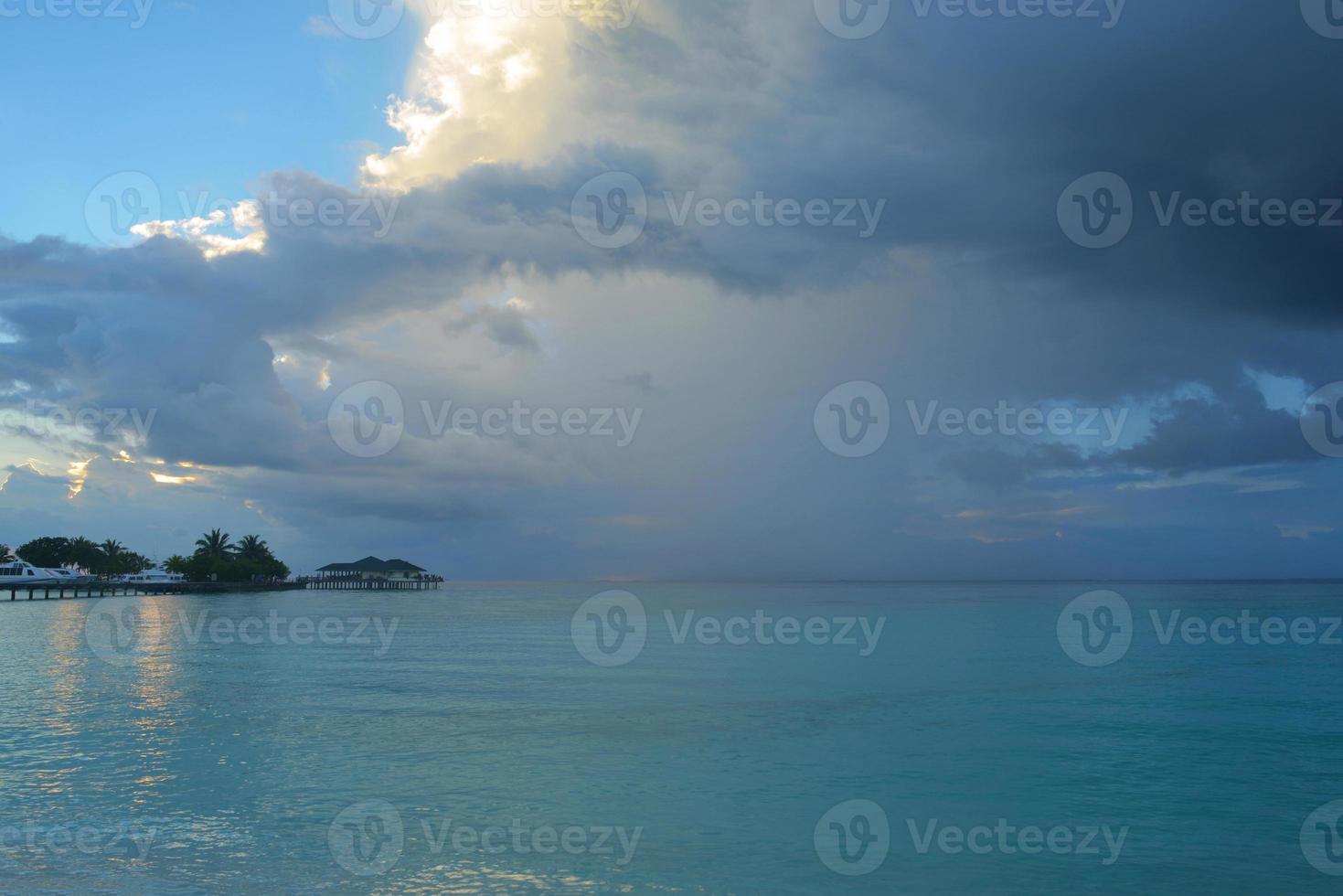 paysage de plage tropicale photo