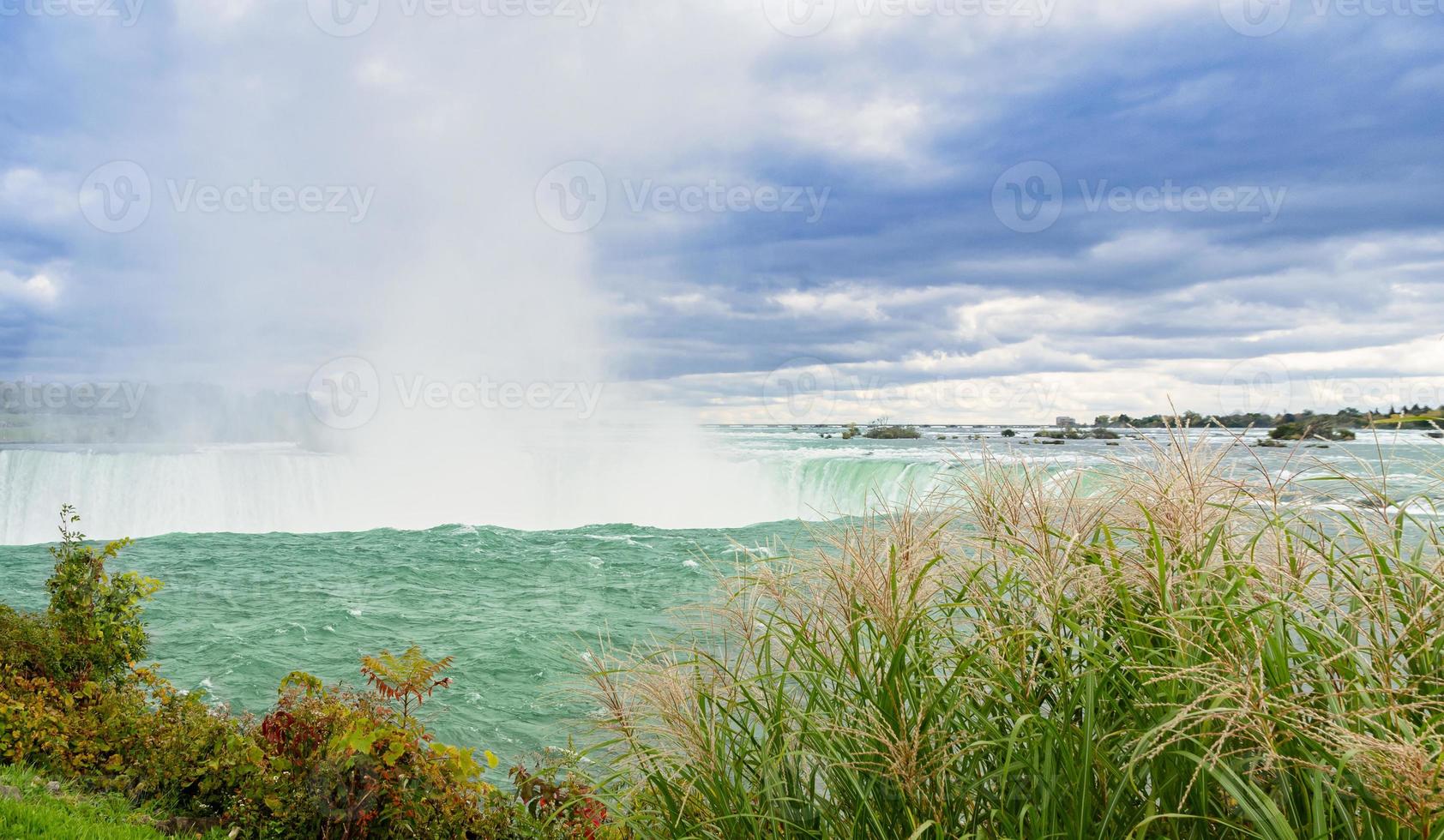 chutes canadiennes en fer à cheval des chutes du niagara en ontario, canada photo