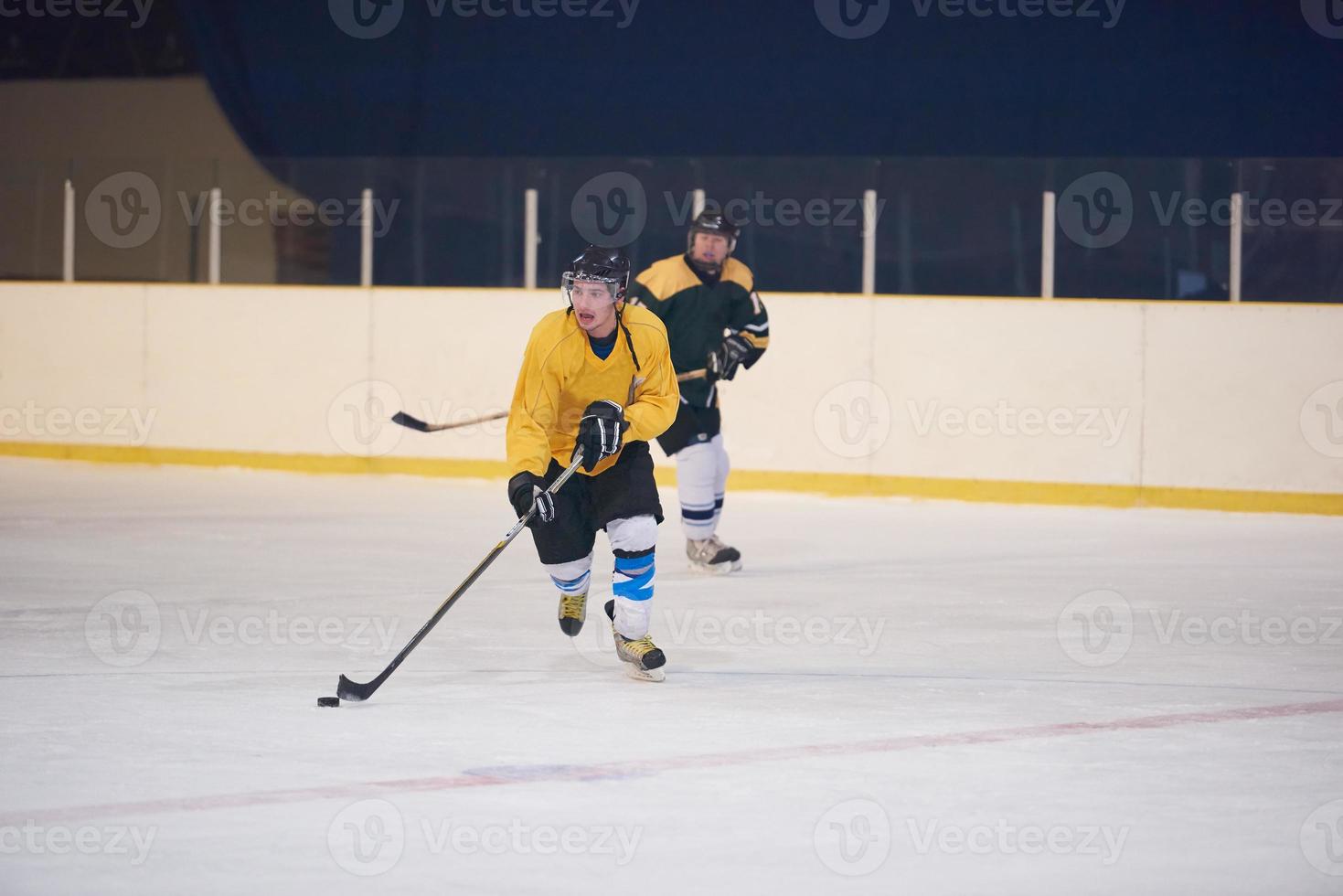 joueurs de hockey sur glace photo