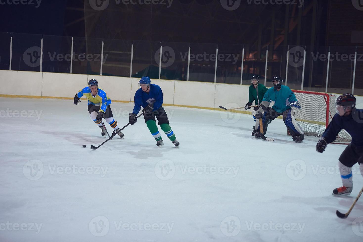 joueurs de hockey sur glace photo