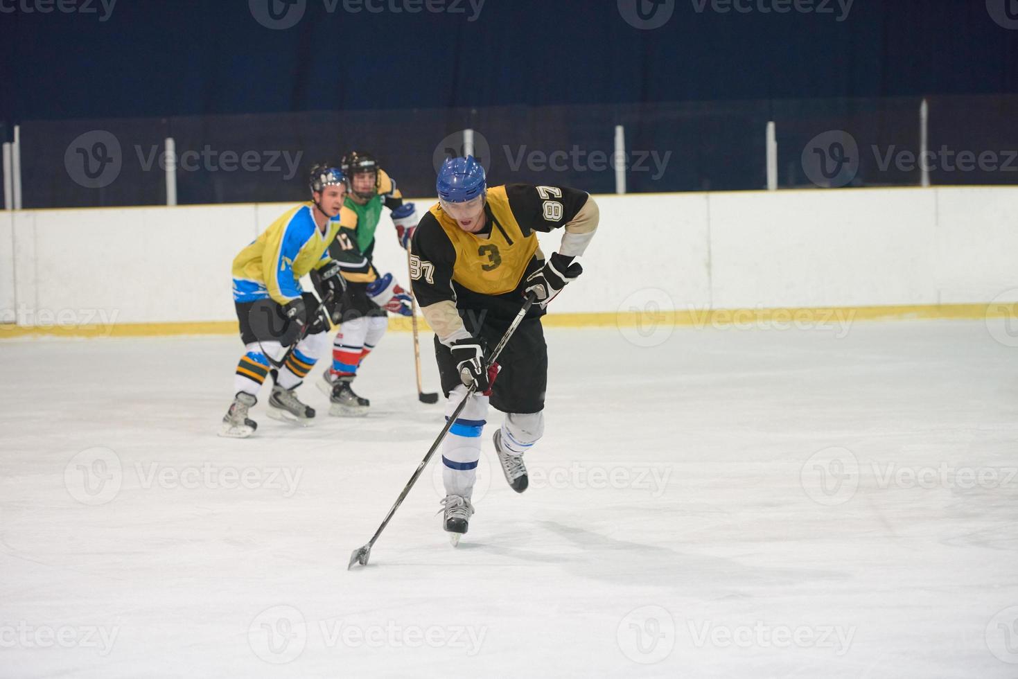 joueurs de hockey sur glace photo