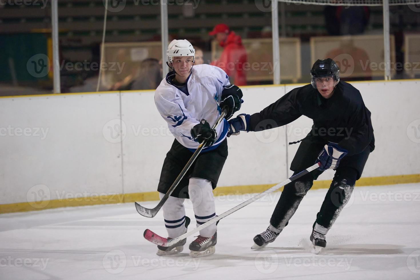 joueurs de hockey sur glace photo