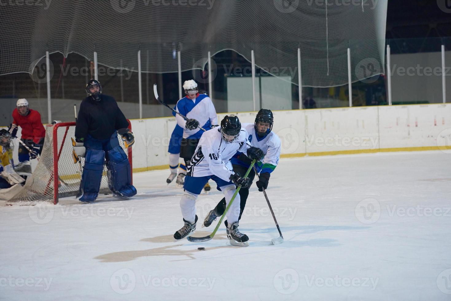 joueurs de hockey sur glace photo