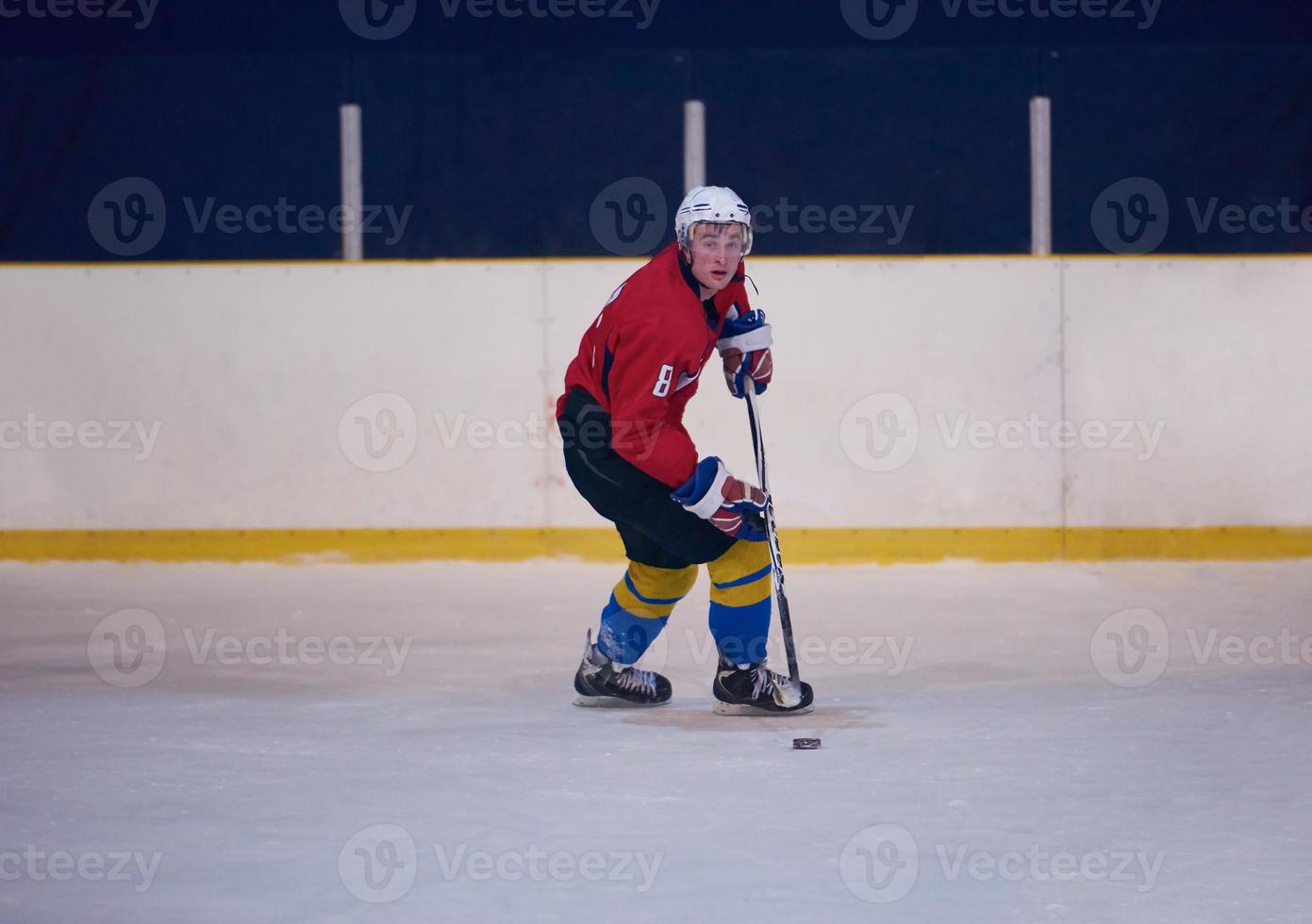 joueurs de hockey sur glace photo