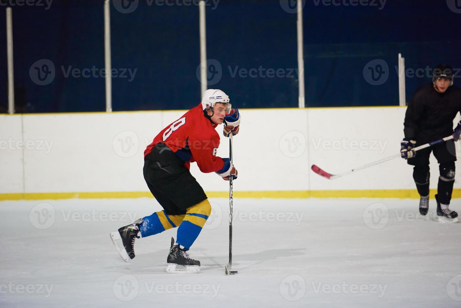 joueurs de hockey sur glace photo