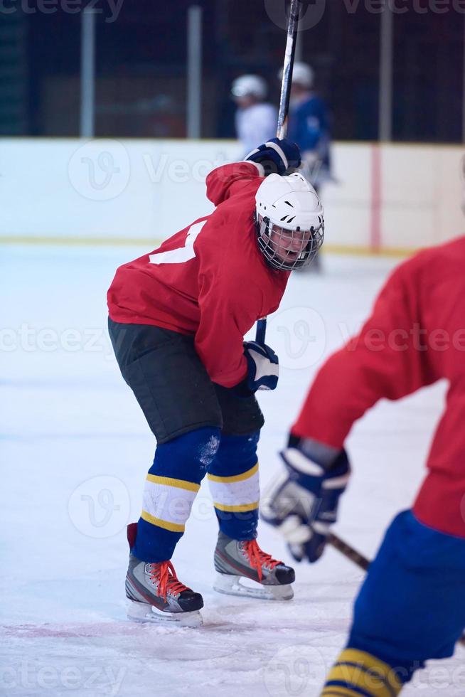 joueurs de hockey sur glace photo