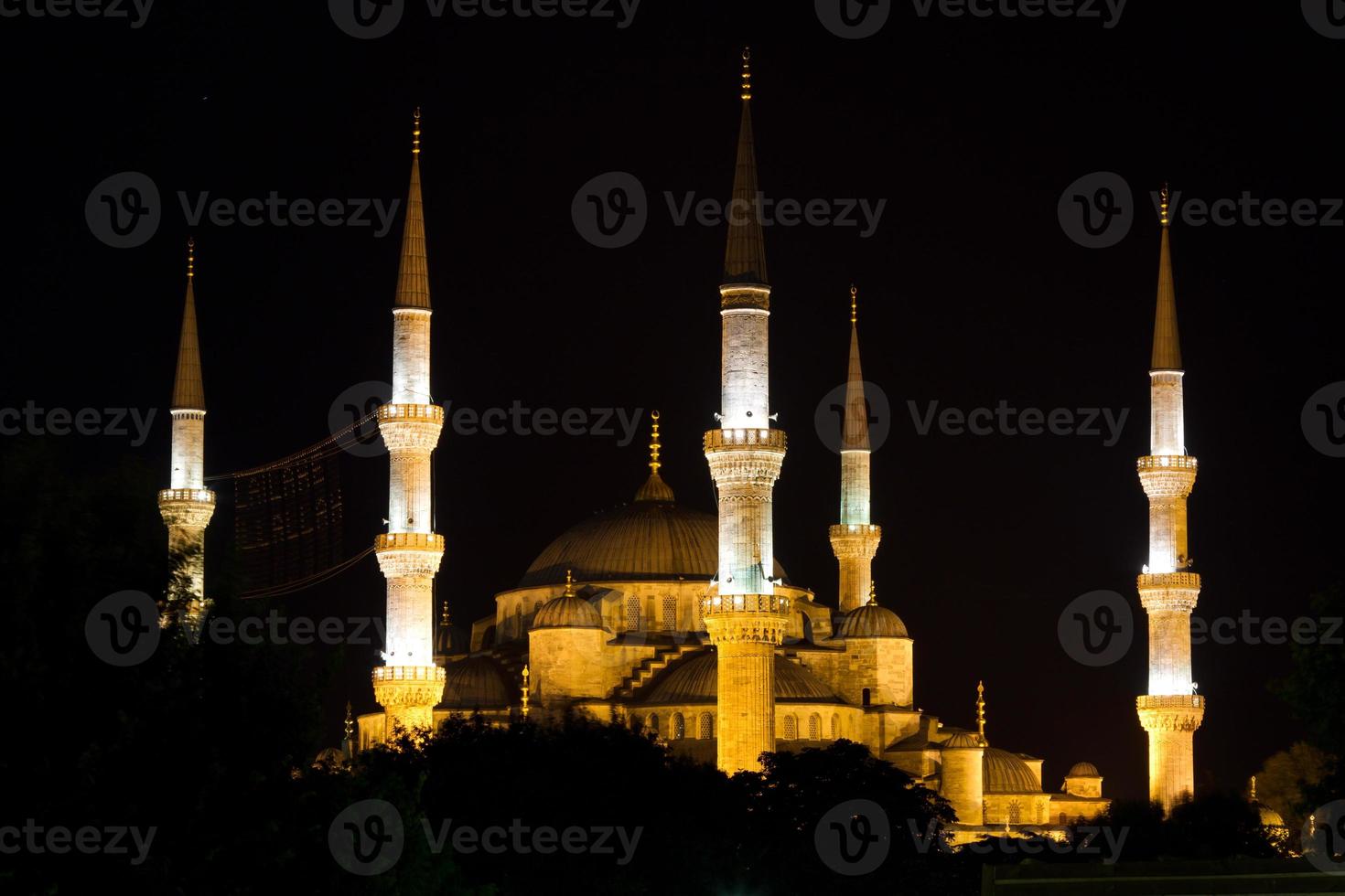 mosquée bleue sultanahmet d'istanbul, turquie photo