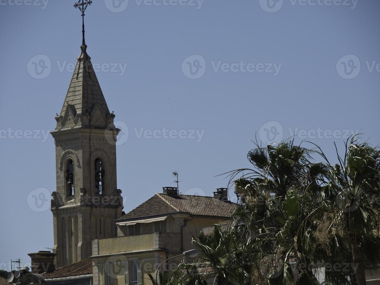 sanary sur mer en france photo