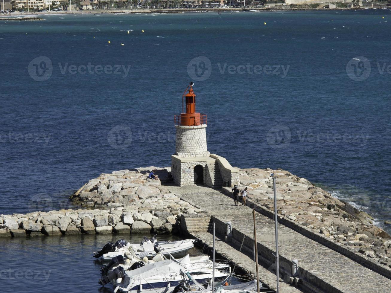 sanary sur mer en france photo