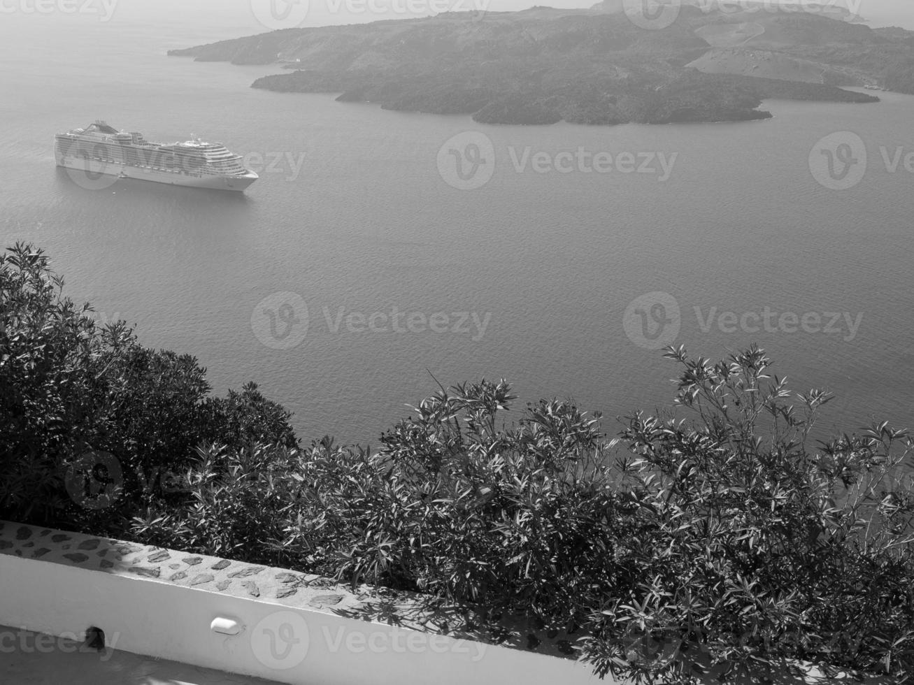 l'île de santorin photo