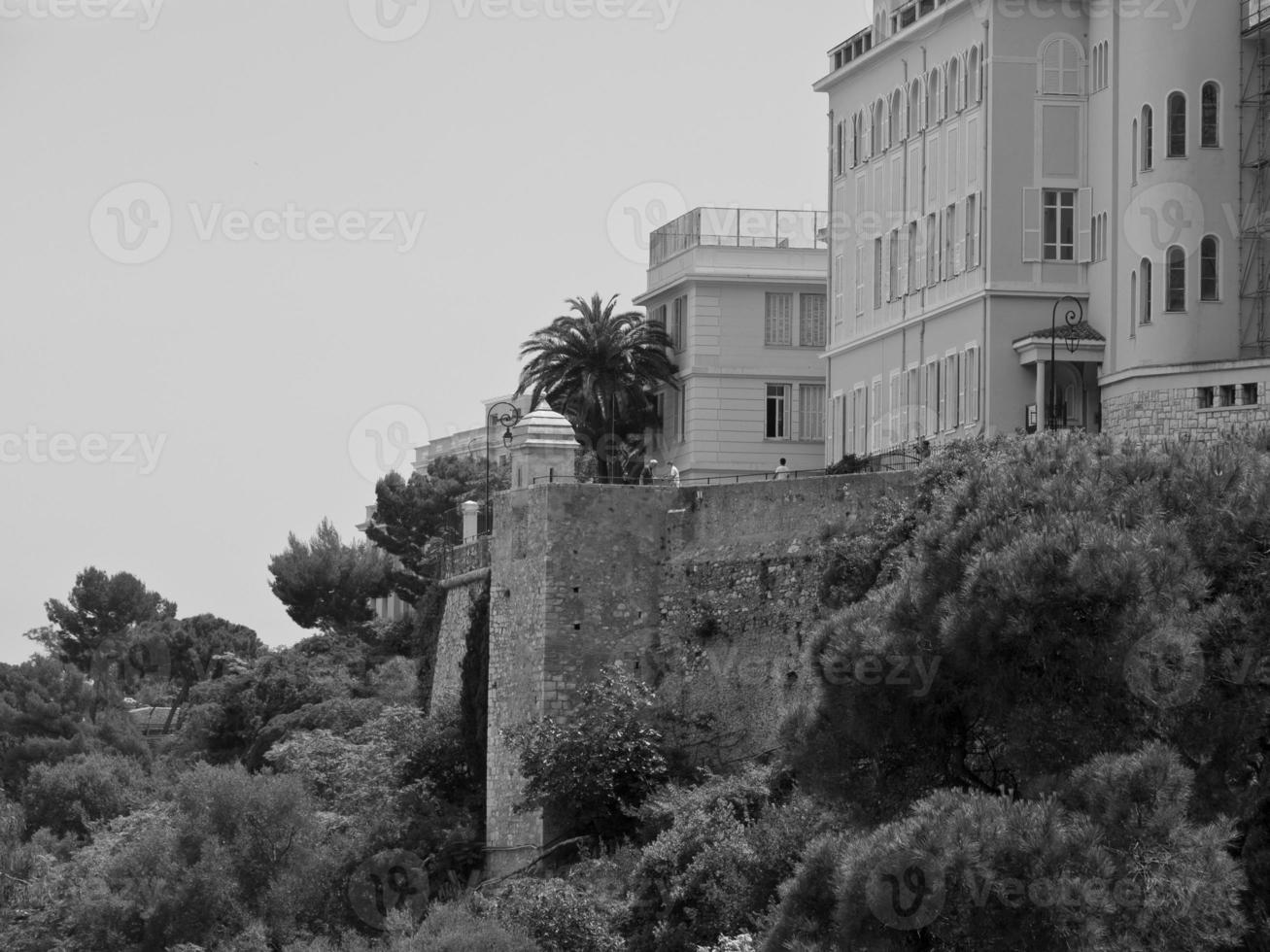 monaco au bord de la méditerranée photo