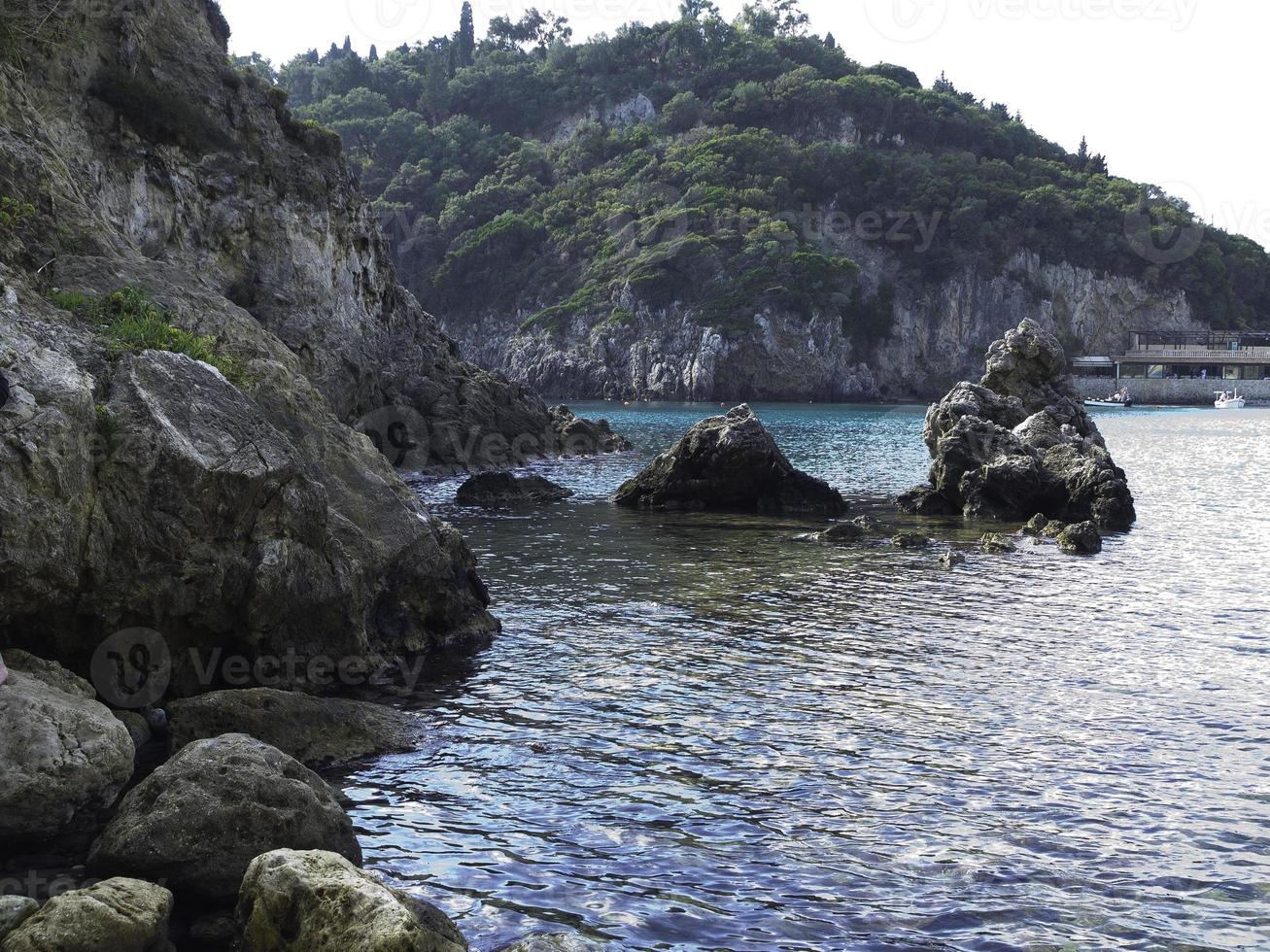 l'île grecque de corfou photo