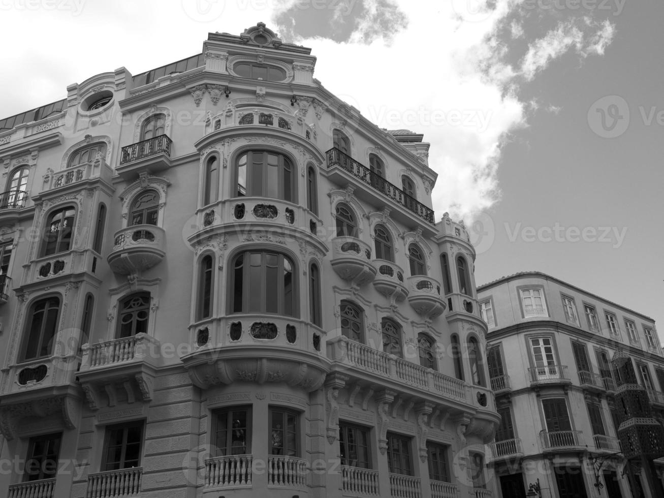 ville de malaga en espagne photo