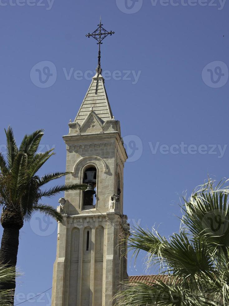 sanary sur mer en france photo