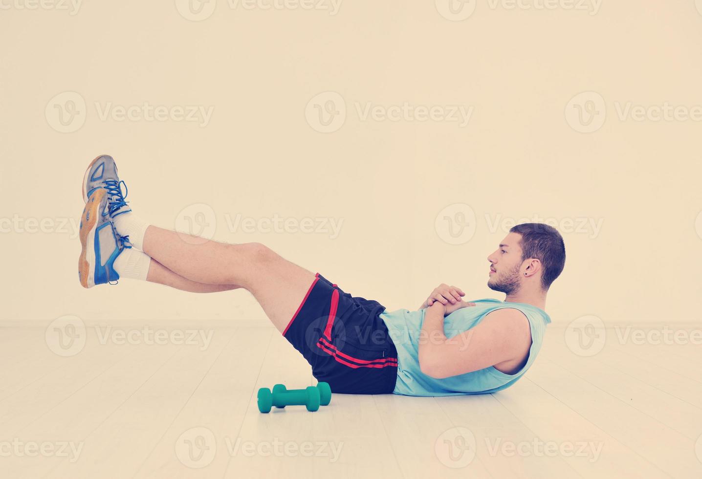 séance d'entraînement de remise en forme homme photo