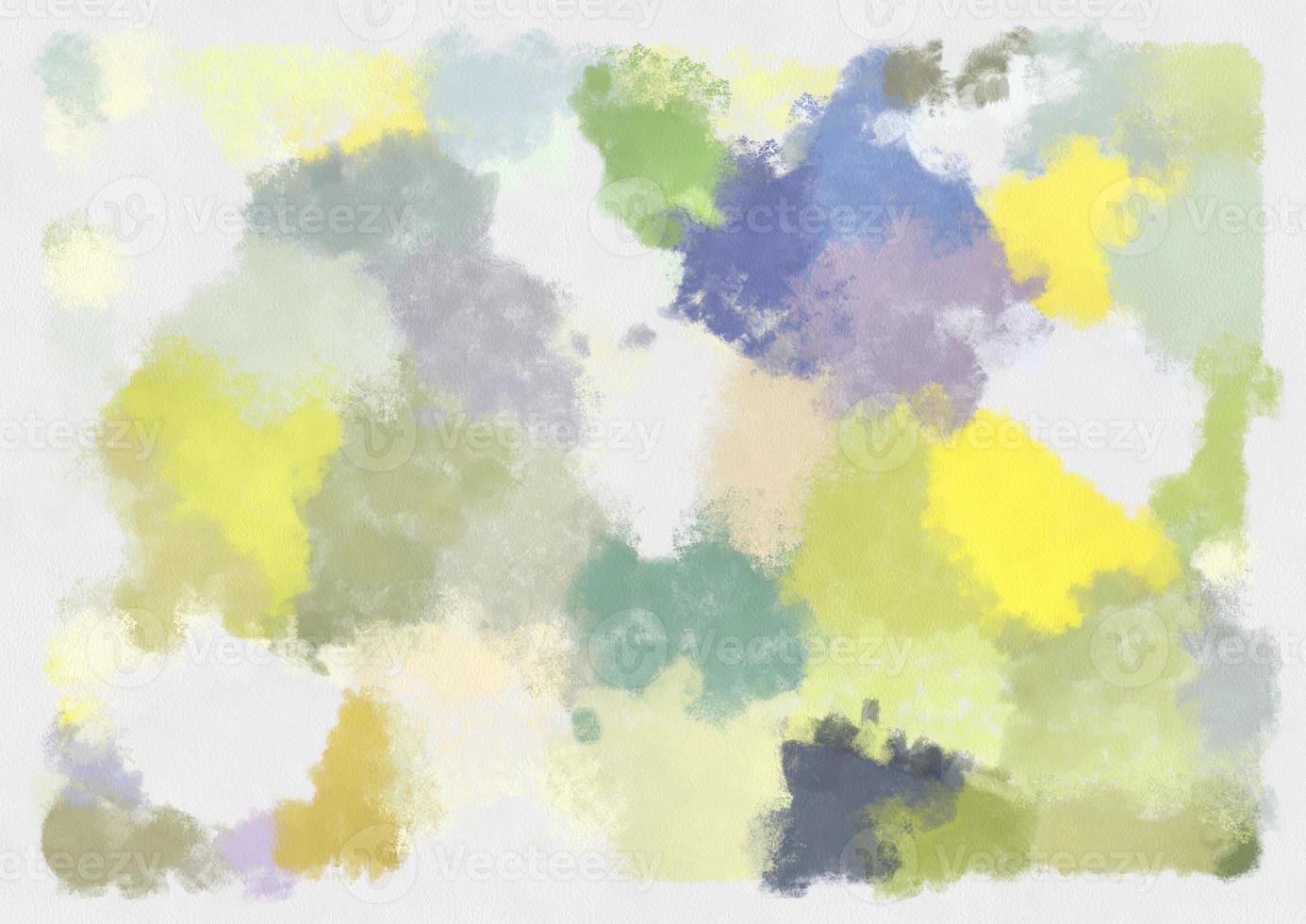 illustration style image d'arrière-plan motif abstrait diverses couleurs vives illustration de style aquarelle peinture impressionniste. photo