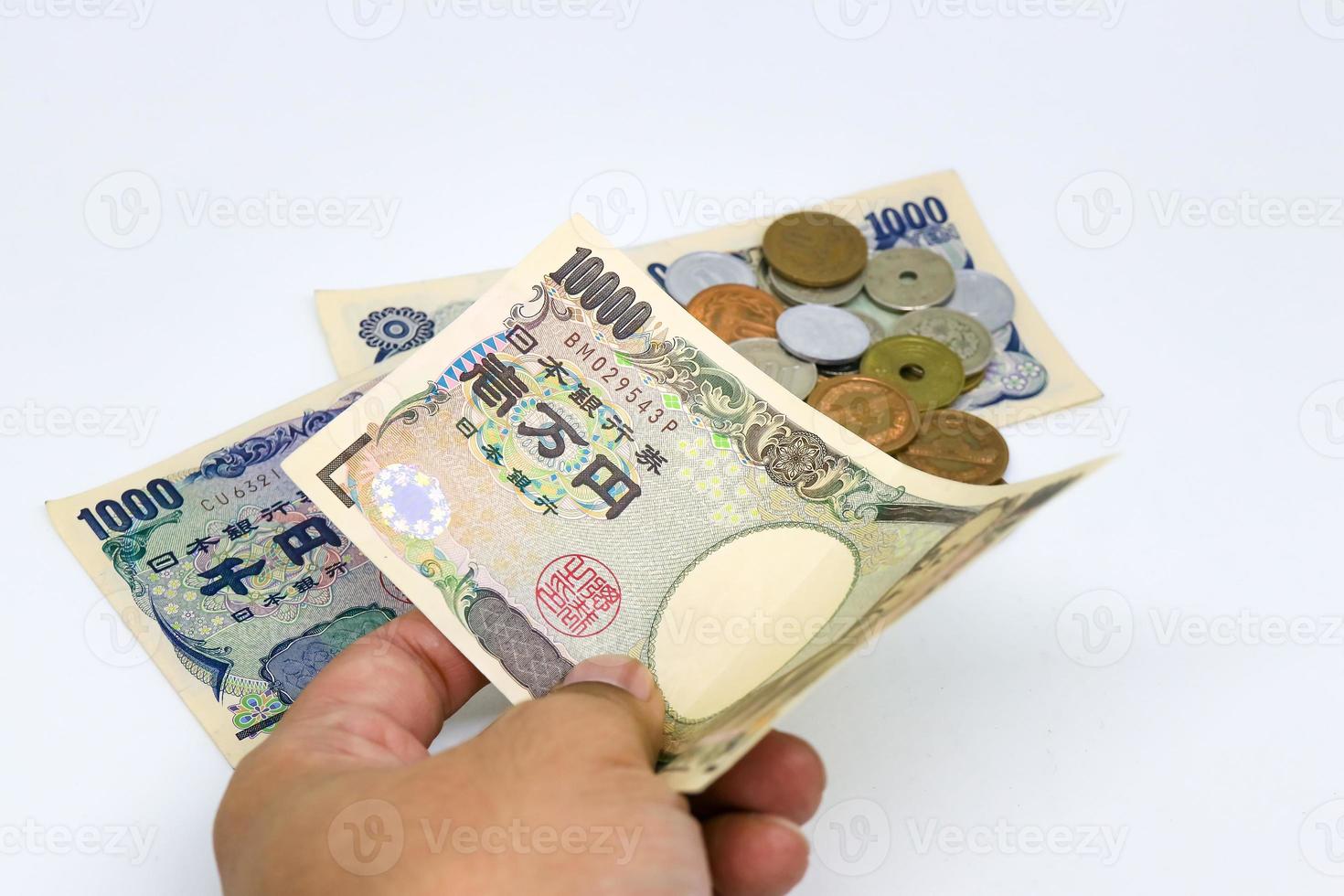 yen japonais, pièce de monnaie, argent photo