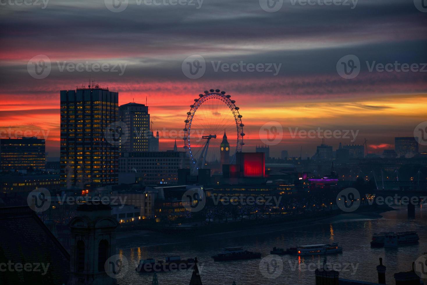 Londres au crépuscule photo