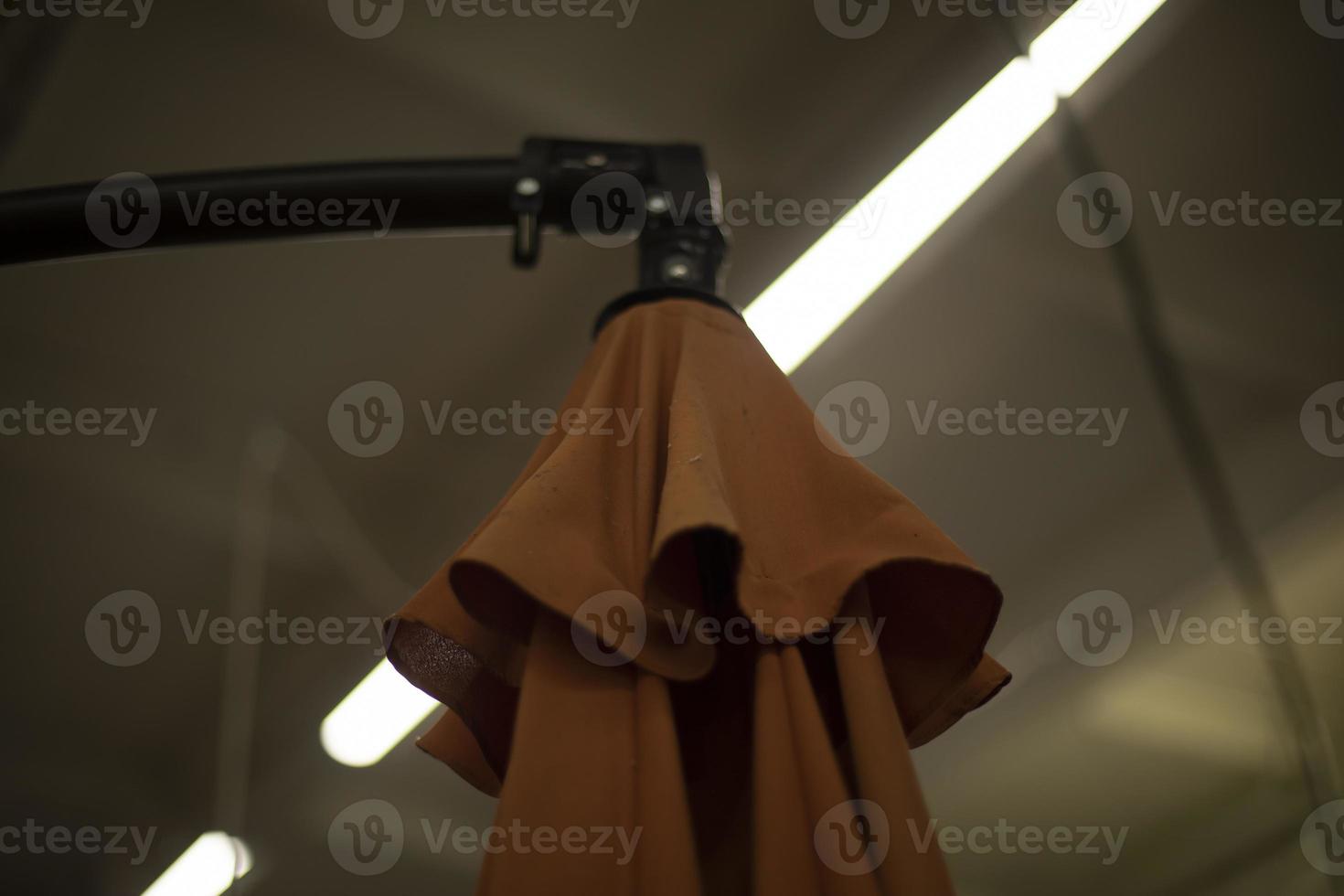 parapluie pliant. mécanisme de verrière pliante. photo