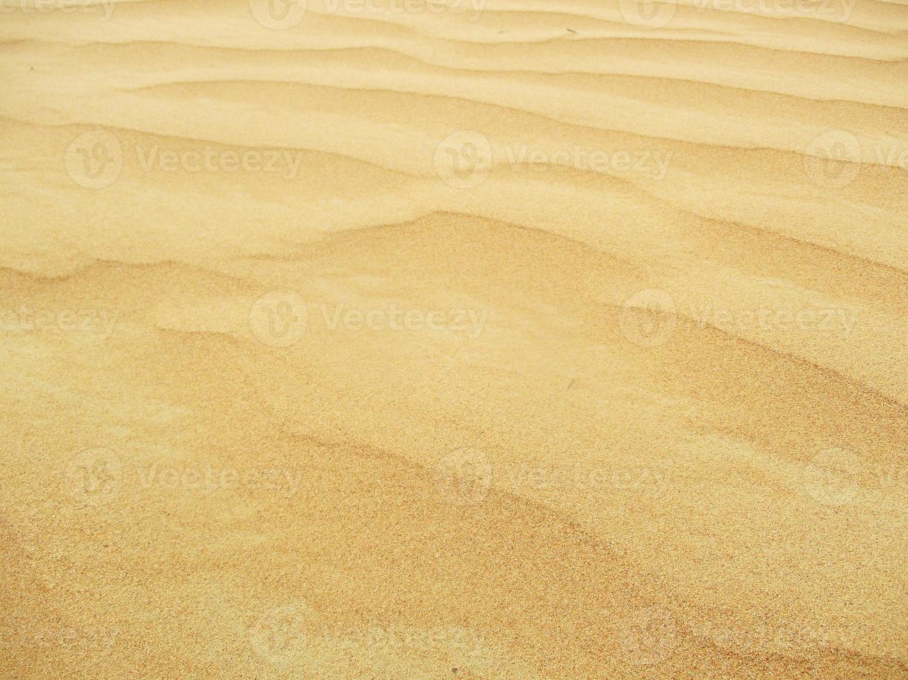 vagues de texture de sable. dunes du désert. paysage de coucher de soleil de dunes du désert. photo