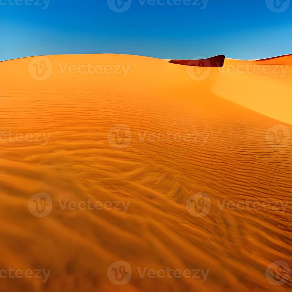 dunes de sable dans le désert du sahara photo