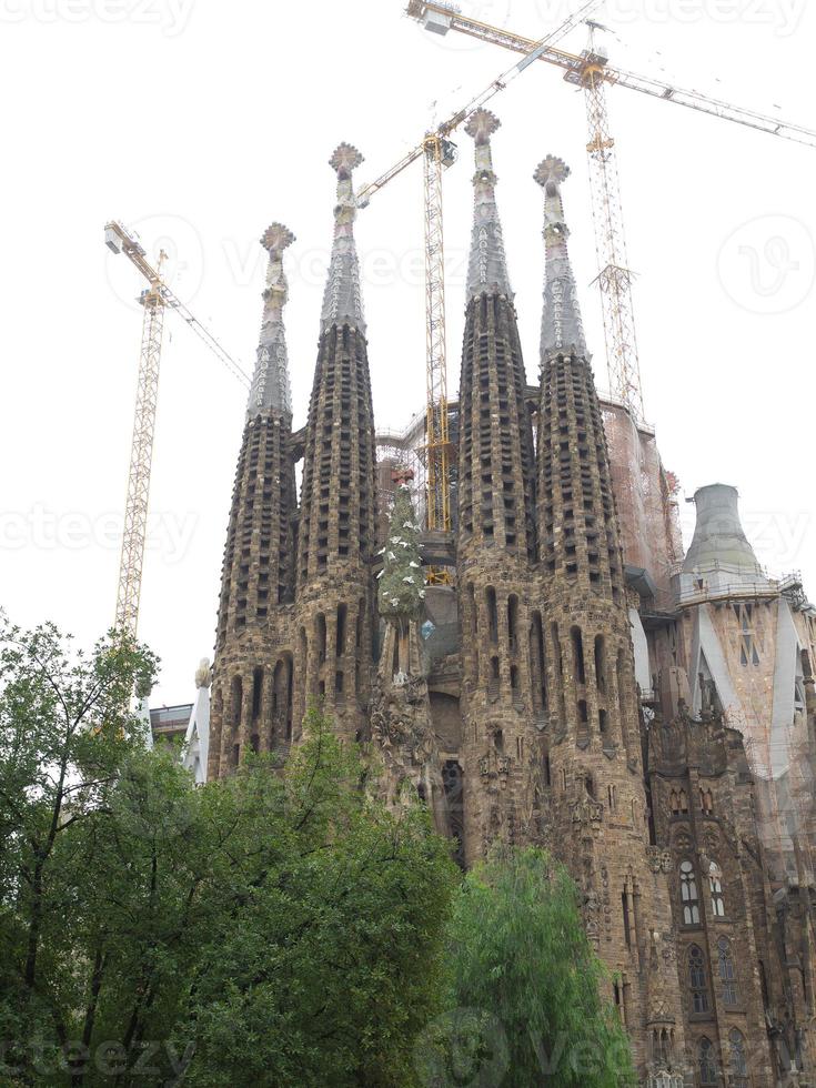 la ville de barcelone en espagne photo