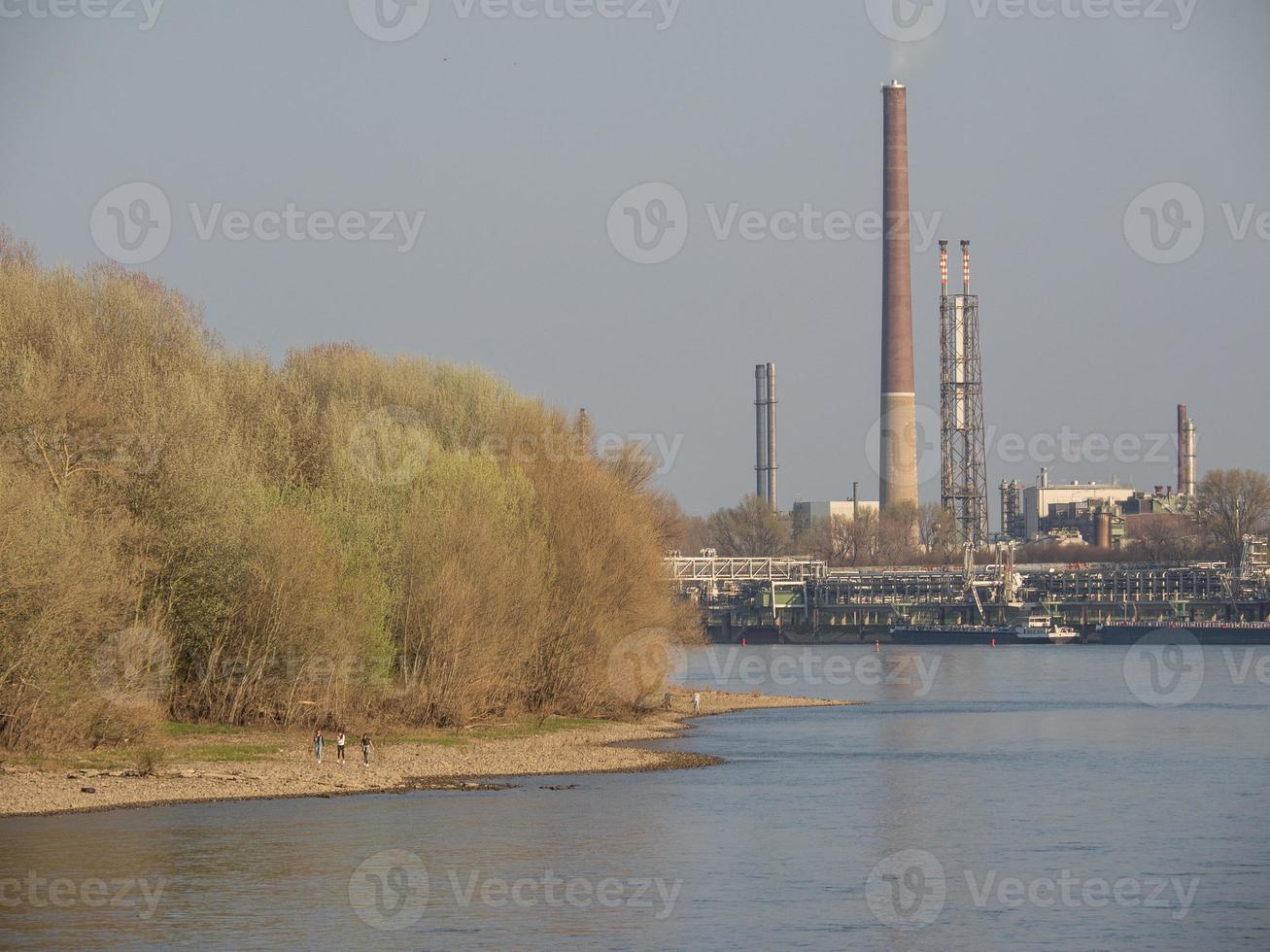 le rhin près de cologne photo