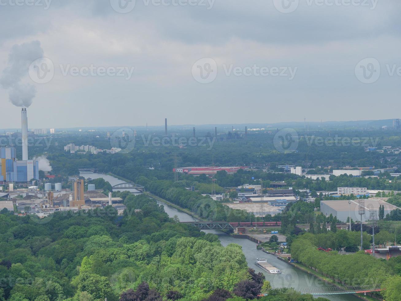 la ville d'oberhausen en allemagne photo