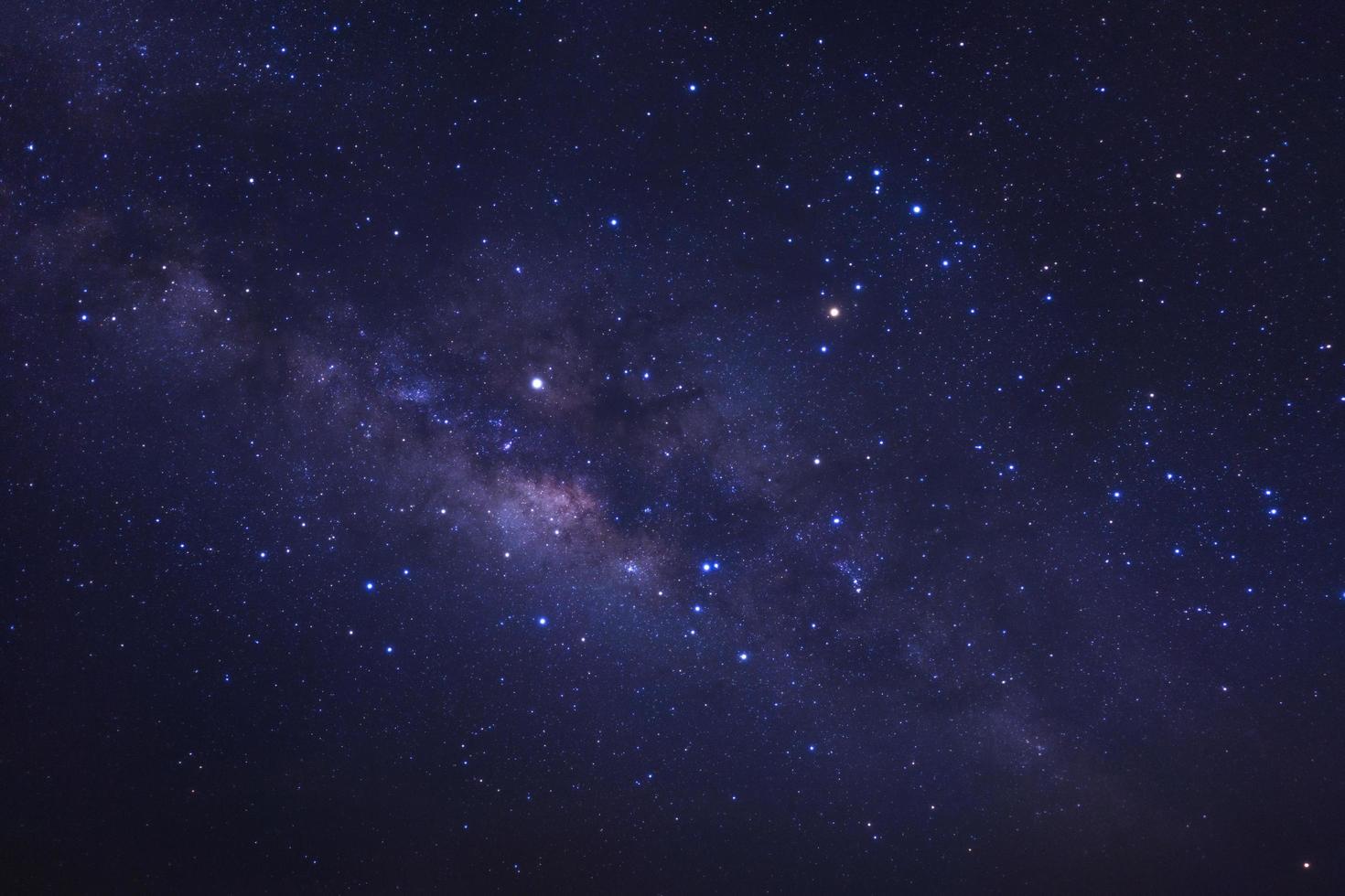 galaxie de la voie lactée avec des étoiles et de la poussière spatiale dans l'univers photo
