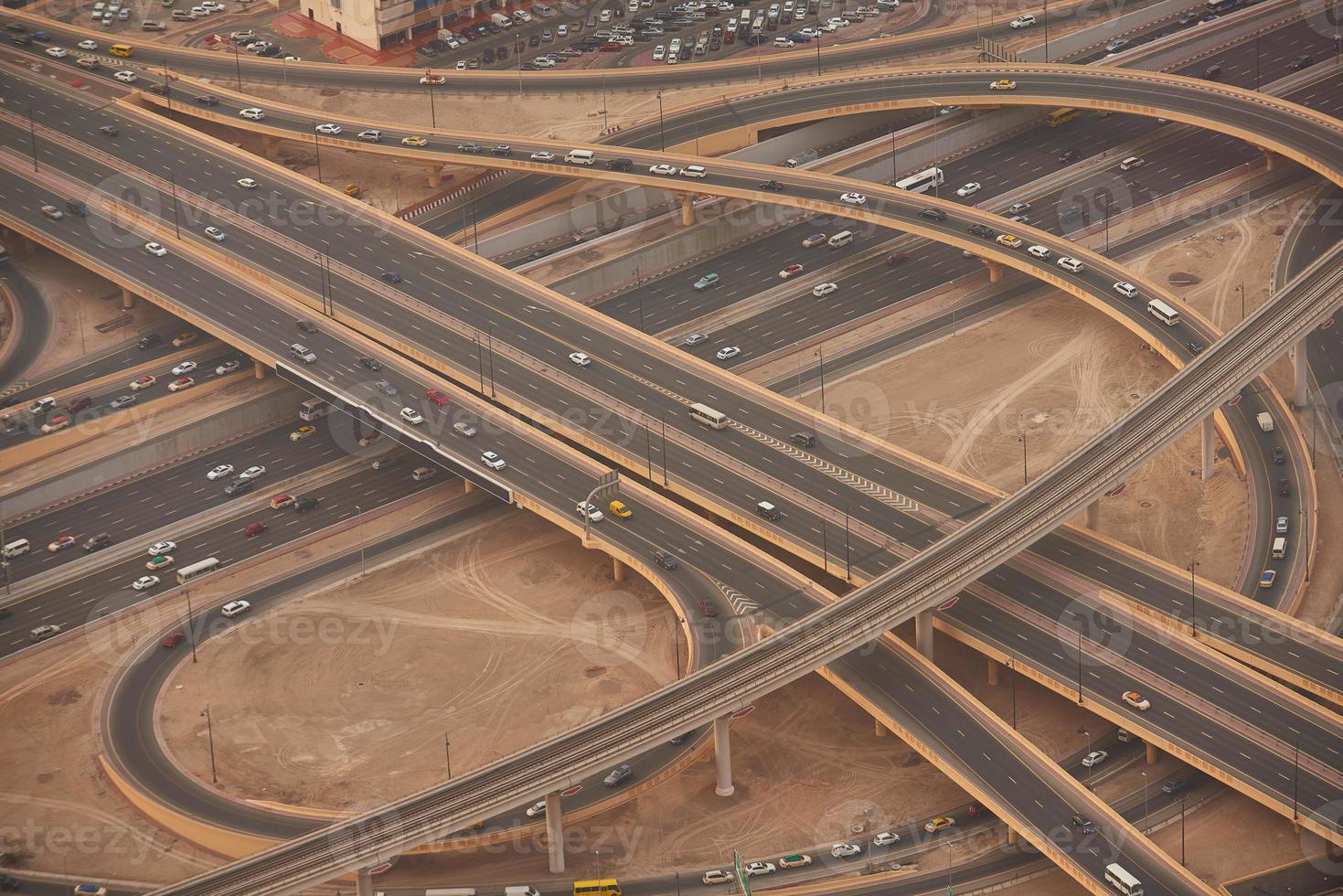 vue sur le centre-ville de dubaï photo