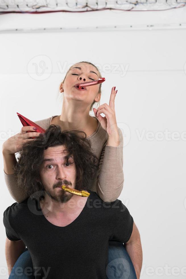 couple romantique en fête photo