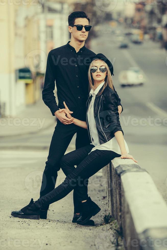 jeune beau couple photo